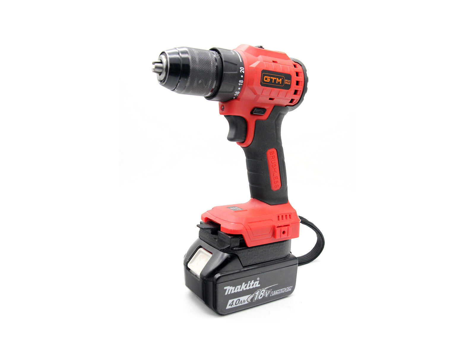 Перехідник Makita ↔ GTM — деталь кріплення зблизу