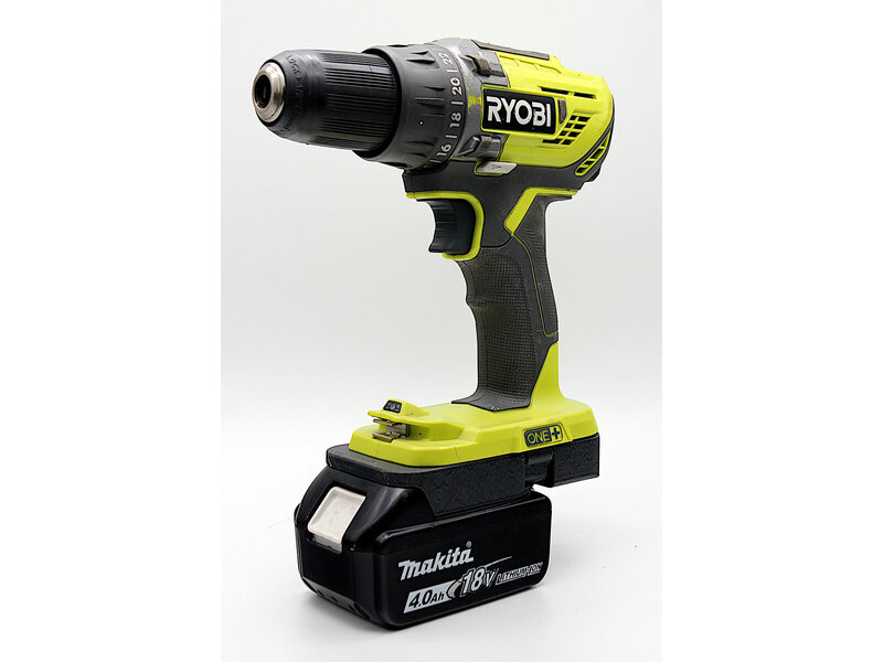 Перехідник: акумулятор Makita на інструменті Ryobi